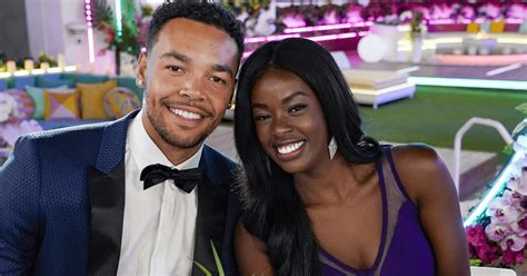 why did caleb and justine break up|Love Island Winners Justine Ndiba, Caleb Corprew。